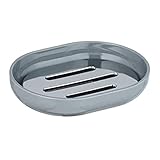 WENKO Seifenablage Posa Grau/Chrom, S