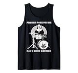 Drums Drummer Punk Rockstar Vintage Nonn Playing Percussion Tank Top