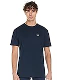 Vans Herren Left Chest Logo Tee T-Shirt, Blau (Navy-White Blue Navy), M