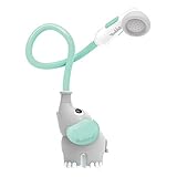 Yookidoo Babydusche Elefant in Grau mit Türk