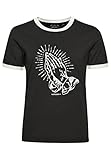 Superdry Womens Vintage SURF Ranchero RNGR Tee T-Shirt, Washed Black, M
