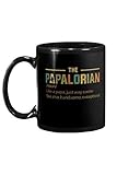 NA Die papalorianische Definition wie EIN Papa gerade so Coller Keramik Neuheit Kaffeetasse - schönes motivierendes und inspirierendes Geschenk