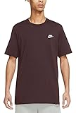 Nike Herren Sportswear Club T-Shirt Braun L