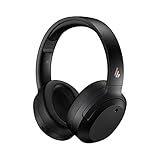 Edifier W820NB Hybrid Active Noise Cancelling Kopfhörer - Hi-Res Audio - 49H Spielzeit - Wireless Over Ear Bluetooth Kopfhörer für Telefonanrufe - Schw