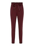 VERO MODA Damen VMEVA HR Loose Paperbag Pant NOOS KI Hose, Port Royale, S