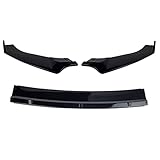 HZWDD Auto Frontspoiler Lippe Für VW Golf 7/7.5 MK7 GTI GTD 7R 2014-2019, Premium ABS Auto Frontstoßstange Lip Kinnspoiler Body