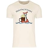 Print Dynastie Herren T-Shirt Oktoberfest Wiesn München Bayern Dirndl Lederhose, Größe:S, Farbe:Oktoberfest, ich komme! N