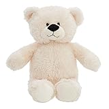 Minifeet Teddybär Taissia Creme – Teddy Bär Kuscheltier Plüschtier Stofftier Spielzeug – kuschelig weich – Geschenk für Kinder Baby Mädchen Junge Geburt Geburtstag Namenstag | Höhe: 21