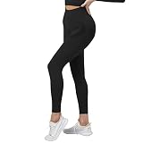 PMDKLSPQ Blickdicht Yogahose Damen Hohe Taille Laufhose Sport Fitness Leggins Nahtlose Kompression Yoga Hose Sportleggings Fitness Tights Yoga Pants Gym Legging