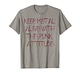 Punk Rocker Band Anarchy Pop Weirdo Gothic Attitude Kleidung T-S