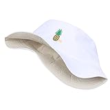 qazxs Damen Herren Wilder Hut Sonne Unisex Mode Outdoor Fischer Cap Schutz Baseball Caps Herren Damen Baseball Cap, weiß, O