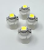 MR-Style Set Aufkleber und 4x high Power LED Tachobeleuchtung (weiß) kompatibel mit Renault Twingo 1993-2007, Instrumentenbeleuchtung Umb