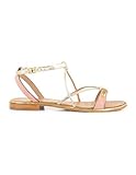 Les Tropéziennes par M. Belarbi Damen Hironbuc Sandalen, Pink (Rose/or 724), 37 EU