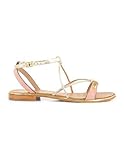 Les Tropéziennes par M. Belarbi Damen Hironbuc Sandalen, Pink (Rose/or 724), 37 EU