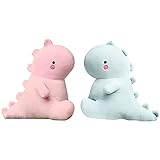 Baoblaze 2pcs Dinosaurier Plüsch Nette Stofftier Cartoon Plüsch Spielzeug für Frauen Mädchen 12' Valentine Geburtstag Geschenk