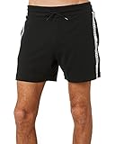 Calvin Klein Kurze Hose mit Taschen und Kordelzug Herren Trikot Freizeitsport CK Artikel KM0KM00611 MEDIUM Terry Short, BEH Pvh Black, S