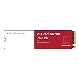 WD Red SN700 1 TB NVMe SSD für NAS-Geräte mit robuster Systemreaktionsfähigkeit und außergewöhnlicher E/A-Leistung