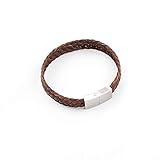 Crin De Cheval Rosshaar - Handgemachtes Frauenarmband - Collection Tennessee - 16 bis 21 cm - Flaches G