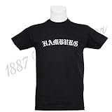1887 Streetwear T-Shirt Old Hamburg, schw