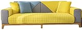 KIKIGO Sofa Rosa/Stücke Couch Kratzschutz Katze Sofa/(Sold by Piece/Not All Set) Yellow 90×90cm (35.43×35.43in)