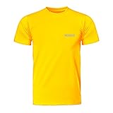 Ingenieur, Refektierender Druck, Herren T-Shirt - Fairwear -, Größe XL, gelb