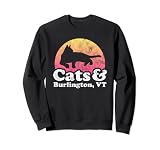 Cats and Burlington VT Cat and Vermont Herren oder Damen Sw