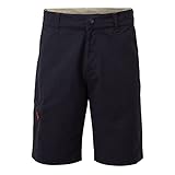 Gill Mens UV Tec Segeln Bootfahren Wassersport Shorts Navy - UV-Sonnenschutz und SPF-Eig