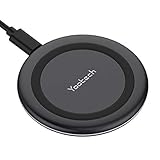 yootech Wireless Charger, Kabelloses Ladegerät für iPhone 13/13 ProMax/13 Mini/12/12 ProMax/11/11 Pro/11 ProMax/XS MAX/XR/XS/X/8/8+, Galaxy S22/S21/Note10/Note 9/S10/S9/S8/S7,