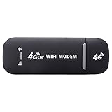 Grevis 4G USB Modem WiFi Router USB Dongle 150 Mbit/s mit SIM Karten Steckplatz Auto Kabellos Hotspot Pocket Mobile WiF