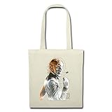 Spreadshirt Star Trek Discovery Commander Saru Porträt Stoffbeutel, N