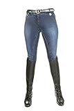 HKM Reithose Stars und Stripes Denim, jeansblau, 38, 572586