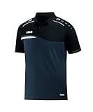 JAKO Herren Polo Competition 2.0, anthrazit/schwarz, 3XL, 6318