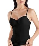 HANRO Damen Schalen BH Top Allure (0199 black), Gr. 75B