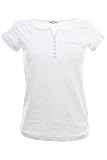 Tamaris T Shirt Damen Kurzarm, Farbe:weiß;Damengrößen:42