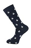 Mysocks Unisex Knöchelsocken Marine Ank