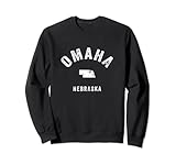 Omaha Nebraska NE Vintage 70er Jahre Athletic Sports Design Sw