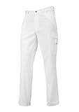 BP 1641-558-21-XLn Unisex-Jeans, Jeans-Stil mit mehreren Taschen, 245,00 g/m² Stoffmischung, weiß, XL