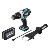 Makita DHP 458 Z Akku Schlagbohrschrauber 18 V 91 Nm + 31 tlg. Bit Set Dinotech Edition - ohne Akku, ohne Ladeg