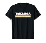 Tansania Tanzania Safari Afrika Reise Vintage T-S