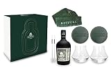Botucal Geschenkset Reserva Exclusiva Rum 0,70l (40% Vol) mit 2 Botucal Tumbler Gläser + 2x Untersetzer + 2 Glashalme und einem Golfhandtuch Ron de Venezuela Set- [Enthält Sulfite]