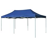 Pavillon, Gartenpavillon Festzelt Partyzelt Outdoor Strand Überdachung Kommerziell Instant Shelter Faltbares Zelt Pop-Up 3x6 m B