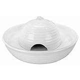 Trixie 24468 Trinkbrunnen Vital Flow Mini, Keramik, 0,8 l, weiß