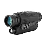 HYK Monokular-Teleskop, Digitale Nachtsicht-Monokulare Infrarot-Kamera-Aufzeichnungen für die Vogelbeobachtung Reisen Konzerte Sport und Outdoor-Sp