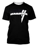 Rammstein, T-Shirt Wei§e Balken-M