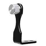 Kylietech Universal Fernglas-Stativ-Adapter, L-Halterung, Metall-Stativ-Montageadapter, 50 mm, mit Doppelgewinde (1/4 Zoll) für Ferngläser, Teleskop