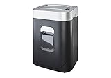 Dahle Aktenvernichter PaperSAFE 22312 (15 Blatt, Stufe P-4, Partikelschnitt, 26 Liter Papierkorb) schwarz-silber, DAH22312-11106, 4,3 x 37