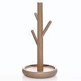 HUANHUAN Huan Store Schmuck-Display-Stand-Halter,Holz-Schmuckbaum,for Halsketten,Armbänder,Ohrringe,Bolzen,Ringe,Geschenkidee (Color : As Shown)