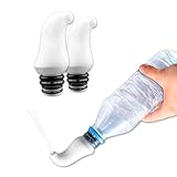 PEPE - Tragbares Bidet (x2 stücke), Tragbares Reisebidet, Easy Bidet, Handgerät Bidet, Reise Bidet, Travel Bidet Sprayer, Po Dusche, Kompatibel mit Jeder Flasche (Flasche Nicht Enthalten)