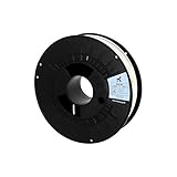 KIMYA - PLA-Filament für 3D-Drucker mit hoher Schlagfestigkeit – 2,85 mm – 750 g – Verbrauchs- und professioneller Teiledruck – Off-White – Hergestellt in Europ