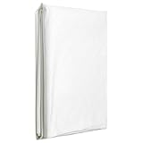 IKEA FULLKOMLIG Tischdecke, weiß, leicht zu reinigen, [145 x 240 cm, weiß]
